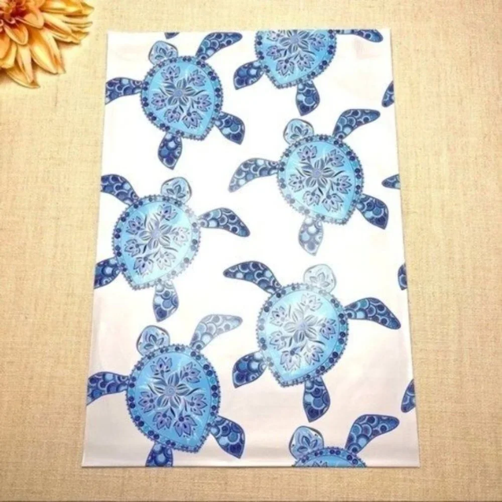 Poly Mailers Shipping Bags Sea Turtles Designer Mailing Bag 25 Pack